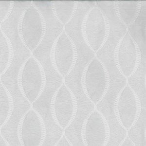Zoo Bright White by Norbar Designer Fabric 50% POLYESTER 50% RAYON INDIA 3"V 5"H 51 - Swanky Fabrics -