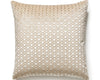 Manetta Pillow 22 X 22 - Quarry ZSMANEPILL0006 by Scalamandre Designer Pillow