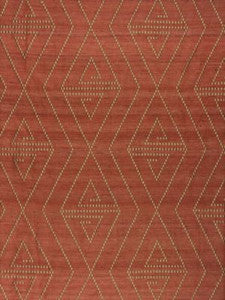 Torquay Tomato ZS80680021 by Old World Weavers Designer Fabric