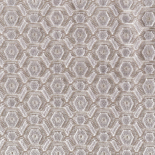 Manetta/Pewter MANE-005 by Old World Weavers Designer Fabric MANOR SUITE 56% CUPRO VISCOSE 44% COTTON INDIA MEDIUM DUTY Horizontal: 1.5" and Vertical: 1.75" 54" - Swanky Fabrics -