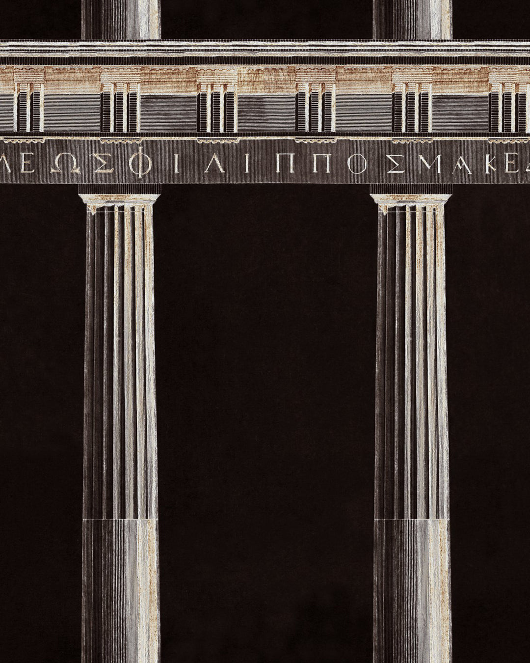 Athena Anthracite wallpaper by Mind the Gap (WP20212), swatch
