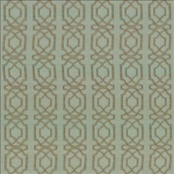 Abacot Aqua by Kasmir Designer Fabric 5074 100% Polyester Embroidery Contents 100% Polyester CHINA Not Tested H: 3 4/8 inches, V: 3 6/8 inches 57 - 58 - Swanky Fabrics - Kasmir