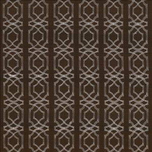 Abacot Chocolate by Kasmir Designer Fabric