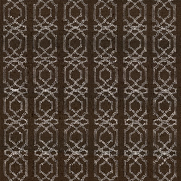Abacot Chocolate by Kasmir Designer Fabric 5068 100% Polyester
Embroidery
100% Polyester
 CHINA Not Tested </p><p>Repeat: Horizontal: 3 4/8 inches and Vertical: 3 6/8 inches 55 - 58 - Swanky Fabrics -
