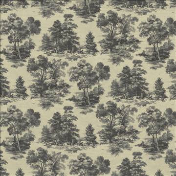 Abington Garden Slate by Kasmir Designer Fabric 5118 100% Polyester USA 21,000 Wyzenbeek Double Rubs H: 27 inches, V: 18 inches 54 - Swanky Fabrics - Kasmir