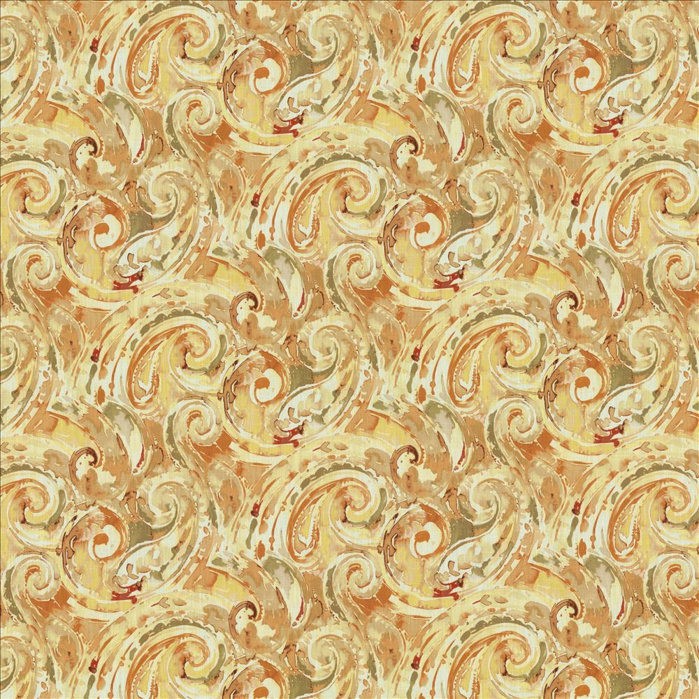 Kasmir Fabric Abstract Paisley Cactus Flower 3 Yards