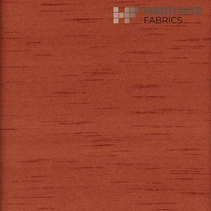 Ace Paprika by Heritage Designer Fabric - 100% Polyester India Horizontal: N/A and Vertical: N/A 54" - Swanky Fabrics -
