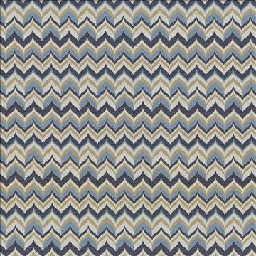 Adderley Monaco Blue by Kasmir Designer Fabric 5072 100% Polyester CHINA 10,000 Wyzenbeek Double Rubs H: 3 6/8 inches, V: 7 2/8 inches 54 - Swanky Fabrics - Kasmir