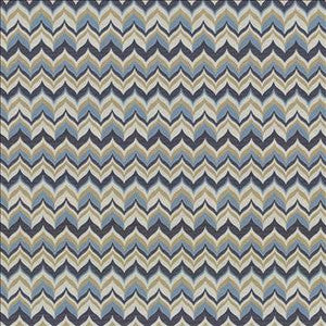 Adderley Monaco Blue by Kasmir Designer Fabric