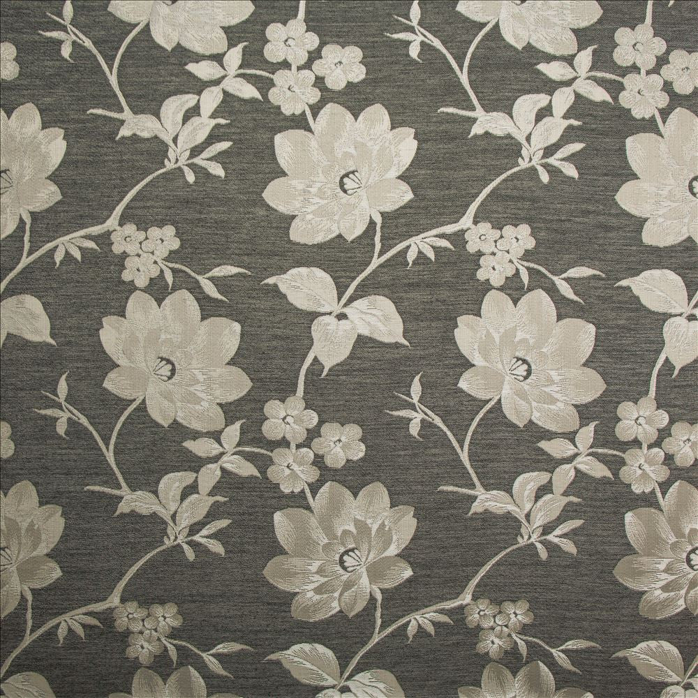 Addie Raven by Kasmir Designer Fabric 1462 67% Polyester
33% Cotton
 INDIA 25,000 Wyzenbeek Double Rubs </p><p>Repeat: Horizontal: 13 6/8 inches and Vertical: 14 4/8 inches 54 - Swanky Fabrics -