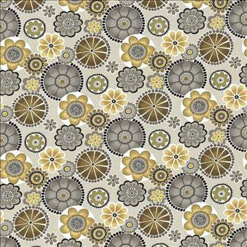 Adelaide Citrine by Kasmir Designer Fabric 1434 100% Cotton INDONESIA 15,000 Wyzenbeek Double Rubs H: 27 inches, V: 27 inches 54 - 55 - Swanky Fabrics - Kasmir