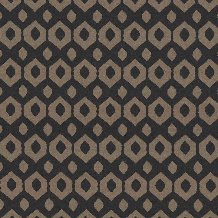 Agador Onyx by Kasmir Designer Fabric 1438 75% Cotton 25% Acrylic USA 15,000 Wyzenbeek Double Rubs Horizontal: 9 inches and Vertical: 9 4/8 inches 54 - 57 - Swanky Fabrics -