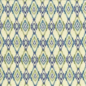 Alameda Ikat Spring Water by Kasmir Designer Fabric