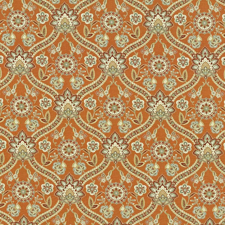 Albergo Spice by Kasmir Designer Fabric See sample 55% Linen
45% Rayon
 CHINA 12,000 Wyzenbeek Double Rubs </p><p>Repeat: Horizontal: 13 4/8 inches and Vertical: 13 2/8 inches 54 - Swanky Fabrics -