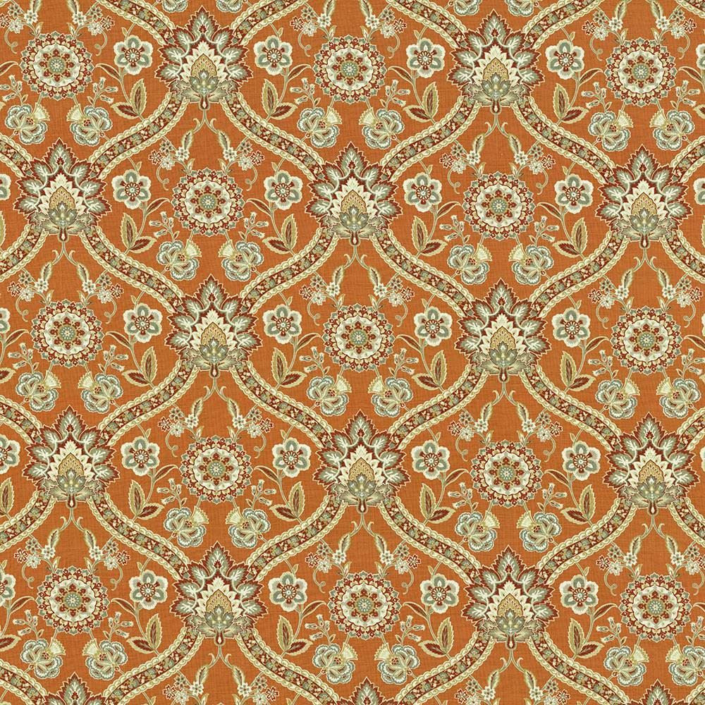 Albergo Spice by Kasmir Designer Fabric 5106 55% Linen 45% Rayon CHINA 12,000 Wyzenbeek Double Rubs Horizontal: 13 4/8 inches and Vertical: 13 2/8 inches 54 - 55 - Swanky Fabrics -