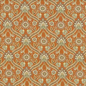 Albergo Spice by Kasmir Designer Fabric 5106 55% Linen 45% Rayon CHINA 12,000 Wyzenbeek Double Rubs H: 13 4/8 inches, V: 13 2/8 inches 54 - 55 - Swanky Fabrics - Kasmir