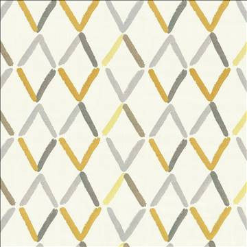 Aldwych Trellis Canary by Kasmir Designer Fabric 1434 88% Polyester 12% Cotton Embroidery Contents 100% Polyester INDIA Not Tested H: 17 2/8 inches, V: 9 inches 51 - 56 - Swanky Fabrics - Kasmir