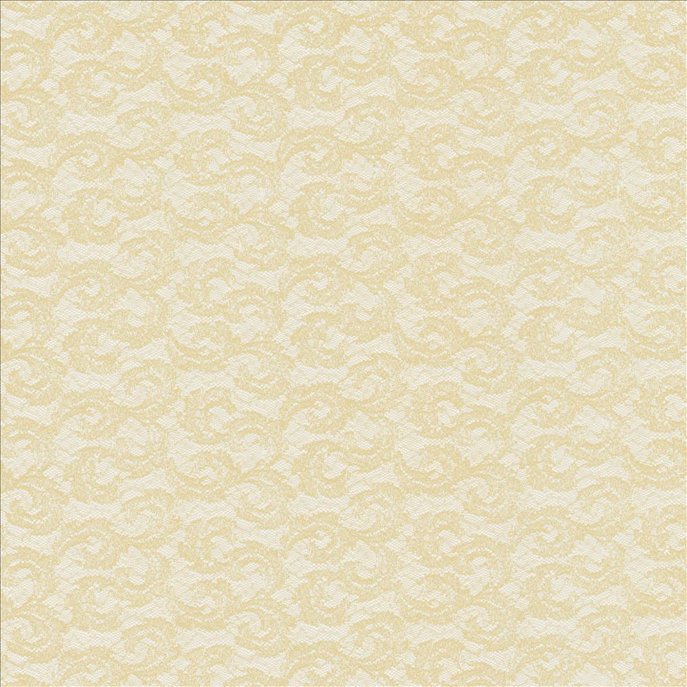 Alencon Flax by Kasmir Designer Fabric 1444 100% Polyester
 GERMANY </p><p>Repeat: Horizontal: 6 1/8 inches and Vertical: 3 3/8 inches 118 - Swanky Fabrics -