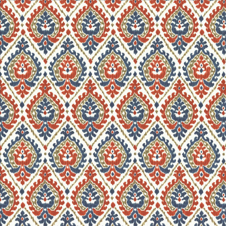 Alluring Americana by Kasmir Designer Fabric 1468 100% Cotton
 SPAIN </p><p>Repeat: Horizontal: 6 6/8 inches and Vertical: 13 4/8 inches 54 - Swanky Fabrics -