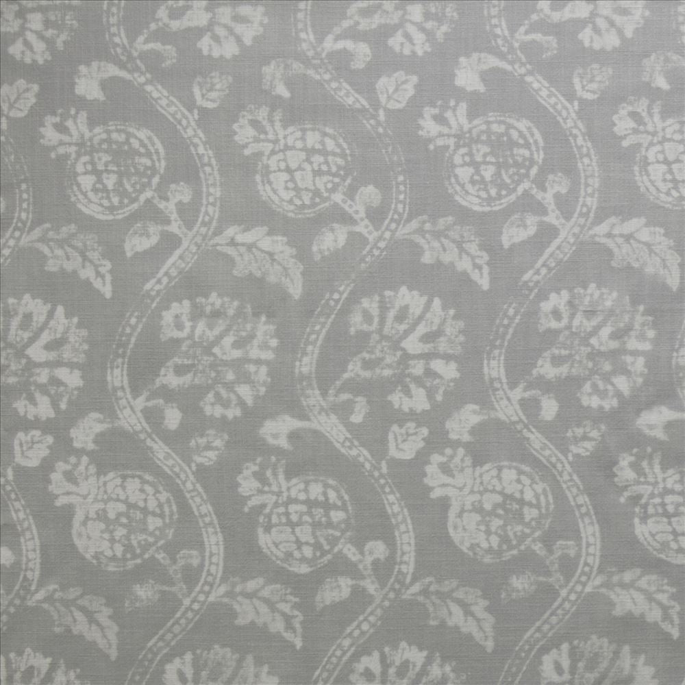 Alma Overcast  by Kasmir Designer Fabric 1476 90% Cotton 10% Linen  PAKISTAN  </p><p>Repeat: Horizontal: 13 4/8 inches and Vertical: 25 2/8 inches 54  - Swanky Fabrics -