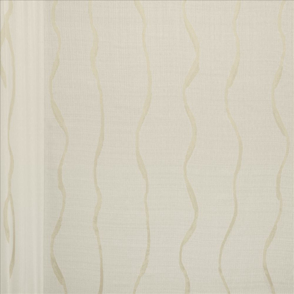 Alvena Natural  by Kasmir Designer Fabric 1465 100% Polyester
 TURKEY Not Tested Horizontal: 21 3/8 inches and Vertical: 15 inches 118  - Swanky Fabrics -