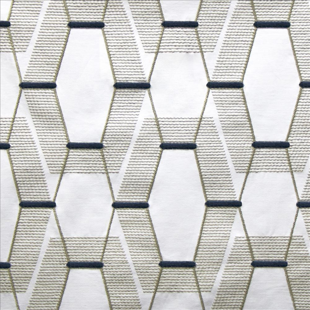 Alwar Navy  by Kasmir Designer Fabric 1474 60% Cotton 40% Polyester  INDIA  </p><p>Repeat: Horizontal: 8 6/8 inches and Vertical: 11 3/8 inches 54  - Swanky Fabrics -