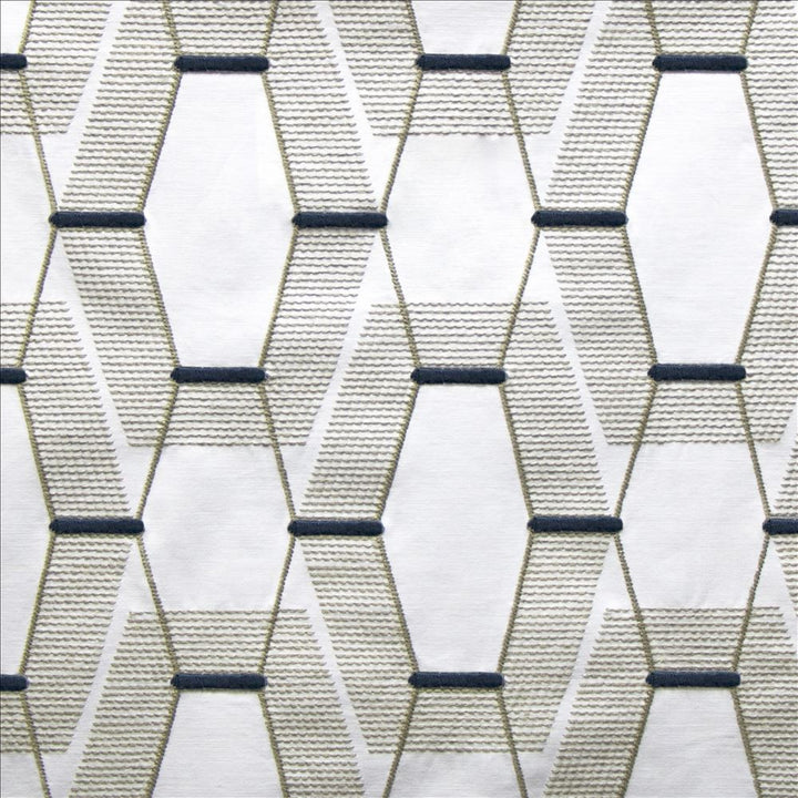 Alwar Navy  by Kasmir Designer Fabric 1474 60% Cotton 40% Polyester  INDIA  </p><p>Repeat: Horizontal: 8 6/8 inches and Vertical: 11 3/8 inches 54  - Swanky Fabrics -