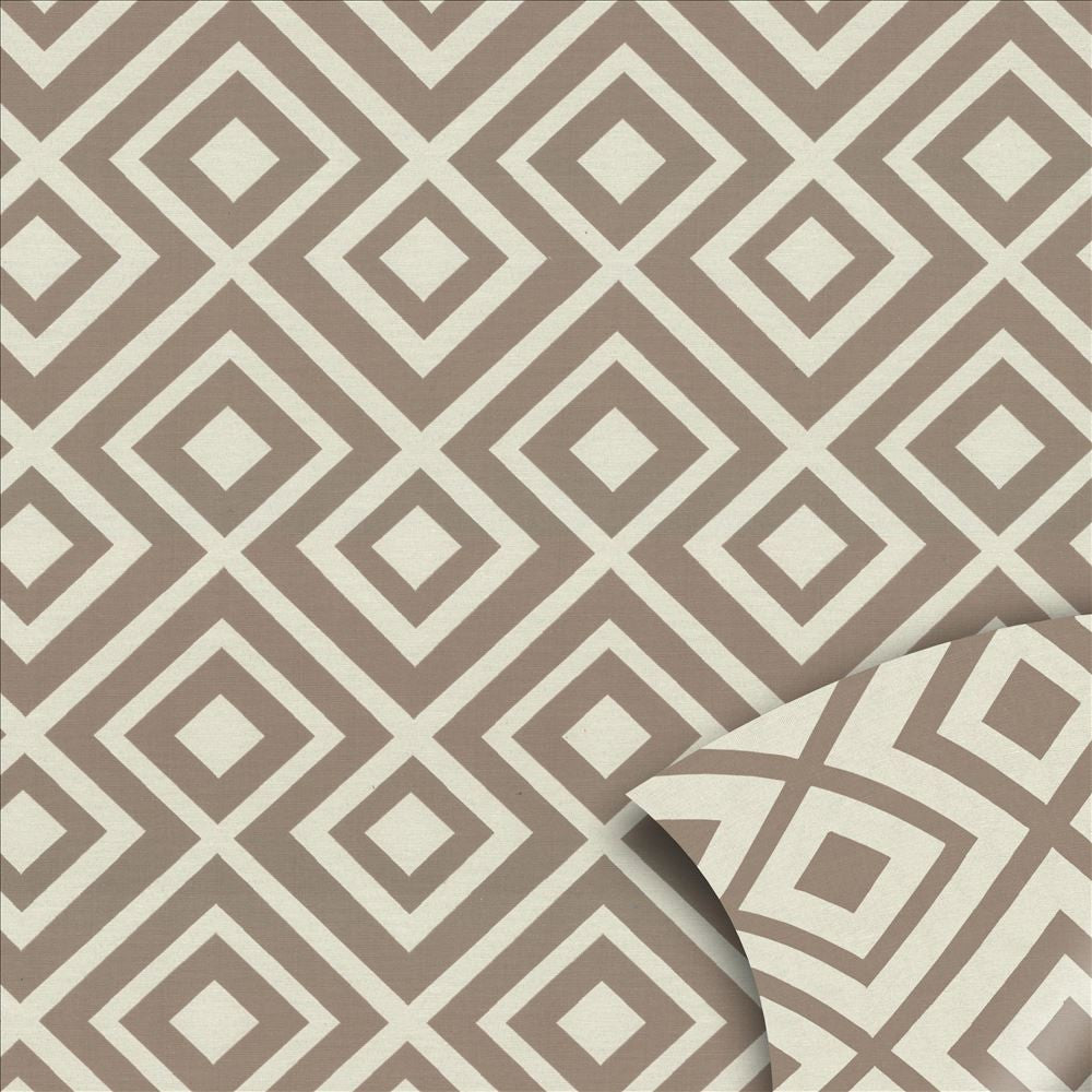 Amazing Truffle by Kasmir Designer Fabric 5083 85% Cotton
15% Polyester
 CHINA </p><p>Repeat: Horizontal: 7 4/8 inches and Vertical: 5 2/8 inches 57 - Swanky Fabrics -