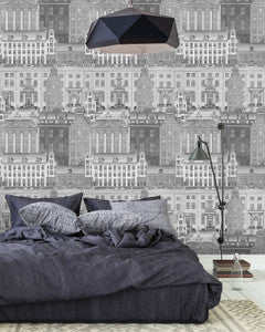 Mind The Gap Wallpaper AMSTERDAM Neutral (WP20209)