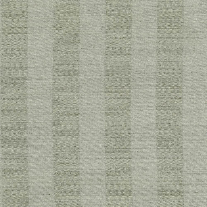 Anantara Stripe Silver Sage by Kasmir Designer Fabric 5059 100% Polyester INDIA 30,000 Wyzenbeek Double Rubs Horizontal: 2 6/8 inches and Vertical: 0 Inches 55 - 56 - Swanky Fabrics -