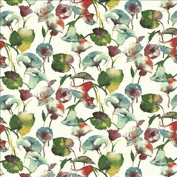 Ansley Park Capri by Kasmir Designer Fabric 1434 100% Cotton INDONESIA 15,000 Wyzenbeek Double Rubs H: 54 inches, V: 27 inches 54 - 55 - Swanky Fabrics - Kasmir