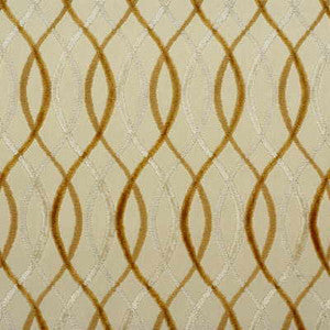 Infinity Beige/Gold by Groundworks Designer Fabric