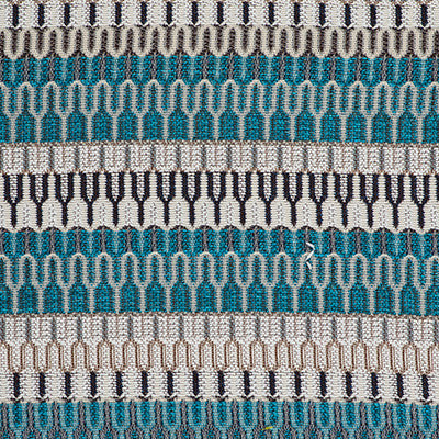 Costuras Azul by Gaston Y Daniela Designer Fabric
