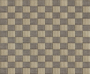 Lurex Check Taupe by Groundworks Designer Fabric
