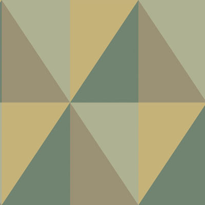 Apex Grand Green by Cole & Son Designer Wallcovering