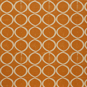 Circles Tangerine by Lee Jofa Designer Fabric