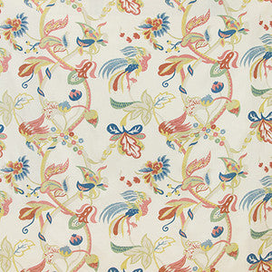 Gorda Berry/Gold by Lee Jofa Designer Fabric