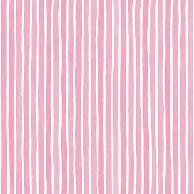Croquet Stripe Soft Pink by Cole & Son Designer Wallcovering