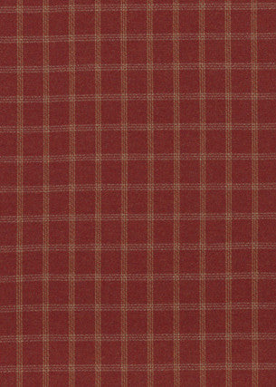 Bute Red by Mulberry Designer Fabric
