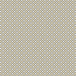 Trellis Beige/Negro by Gaston Y Daniela Designer Fabric