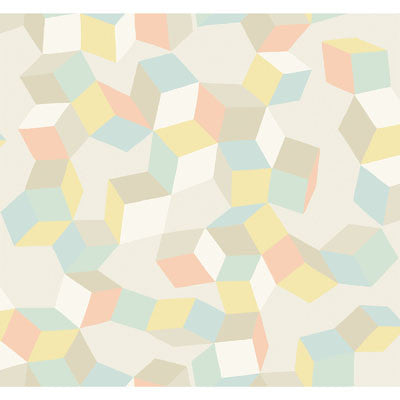 Puzzle Pale Pastel by Cole & Son Designer Wallcovering