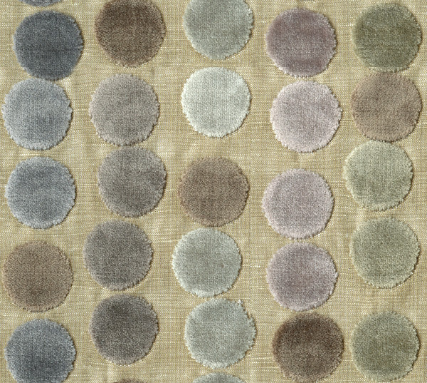 Avery Dots Mauve/Taupe by Lee Jofa Modern Designer Fabric