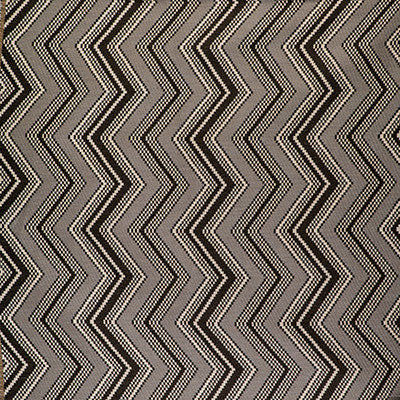 Zig Zag Gris by Gaston Y Daniela Designer Fabric