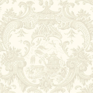 Chippendale China Ivory by Cole & Son Designer Wallcovering