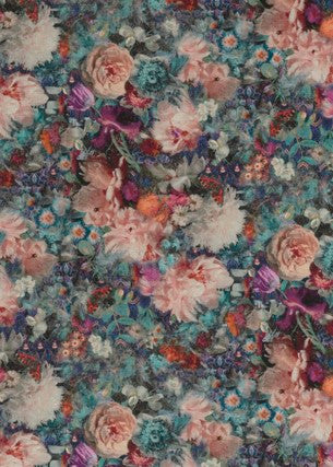 Royal Garden Linen Jewel by G P & J Baker Designer Fabric