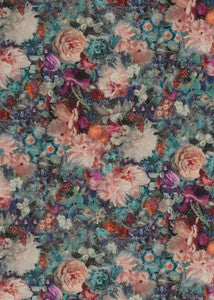 Royal Garden Linen Jewel by G P & J Baker Designer Fabric