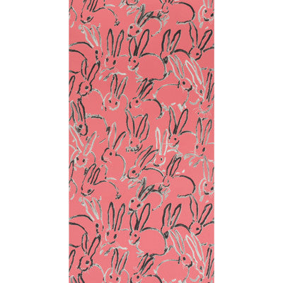 Hutch Pink by Lee Jofa Modern Designer Wallcovering