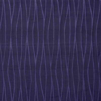 Waves Deep Purple by Groundworks Designer Fabric