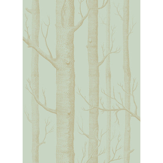 Woods Green/Gold by Cole & Son Designer Wallcovering