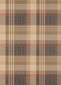 Mulberry Ancient Tartan Red/Charcoal by Mulberry Designer Wallcovering